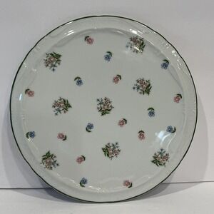 Andrea by Sadek Petite Fleur Flowers Decorative Plate Trivet Porcelain 6744 EUC